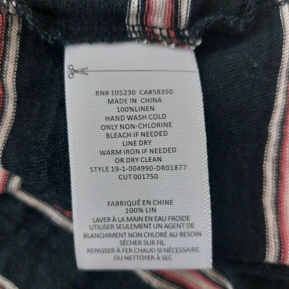 Joie Brellen Twist Back Linen Tank Dress size small - Picture 6 of 8